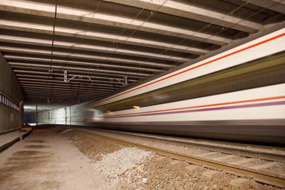 Cubrimiento de la línea de Adif